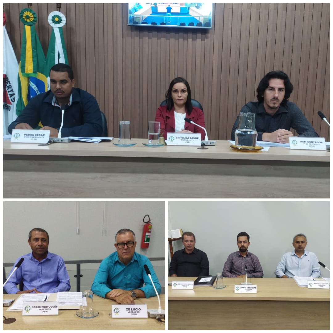 12ª Reunião Ordinária da Câmara Municipal de Bonfinópolis de Minas/MG, da 2ª Sessão Legislativa da 15ª Legislatura.