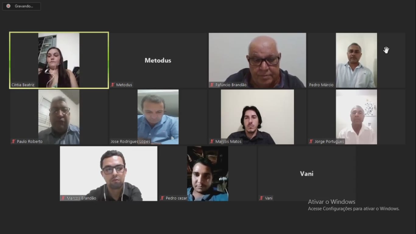 16ª Sessão Ordinária da Câmara Municipal de Bonfinópolis de Minas/MG da 15ª Legislatura.