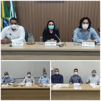 9ª Reunião Ordinária da Câmara Municipal de Bonfinópolis de Minas/MG, da 2ª Sessão Legislativa da 15ª Legislatura.