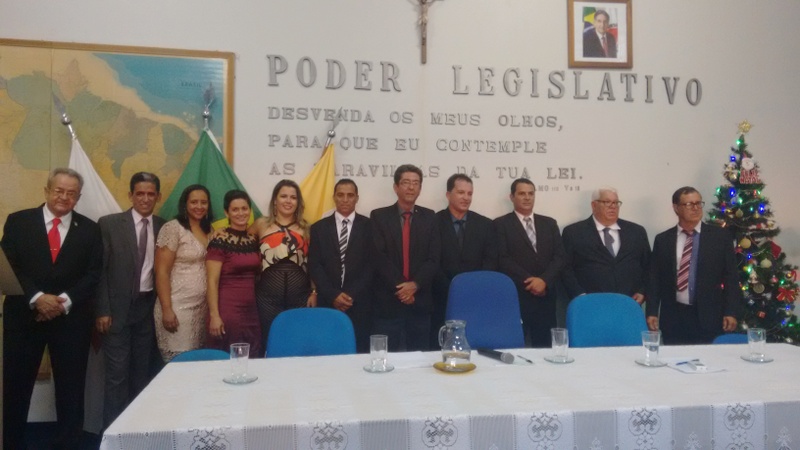 Empossados Prefeito, Vice-Prefeito e Vereadores