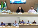 Reunião entre os Vereadores e Servidores da Câmara Municipal de Bonfinópolis de Minas/MG.