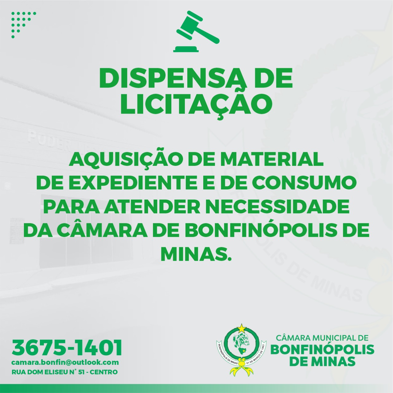 Dispensa de Licitação