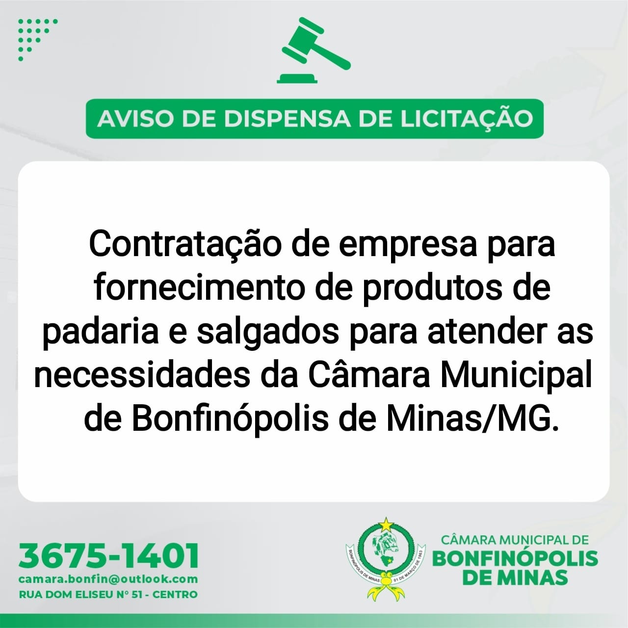 Dispensa de Licitação