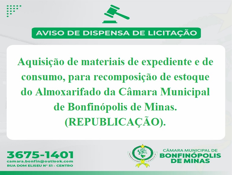 Dispensa de Licitação