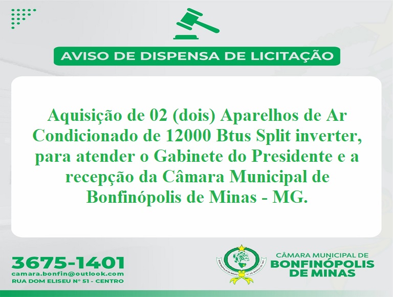 Dispensa de Licitação