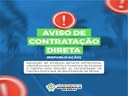 Aviso de Contratação Direta - Produtos Diversos. (REPUBLICAÇÃO).